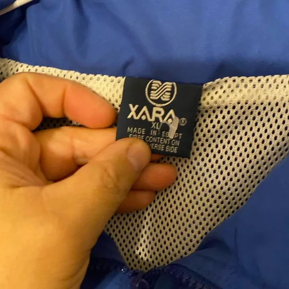 Trainmere Rovers XARA jacket player issue XL - Picture 3 of 4